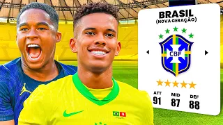 Eu Testei a NOVA GERAÇÃO do Brasil na COPA DO MUNDO 2026