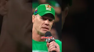 كلمة وداع من جون سينا في عرض الرو الاخير 2025 11 11 Wwe Wrestling Wwerawhighlights Smackdown 