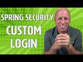Spring Security Custom Login Form Using Tailwind CSS