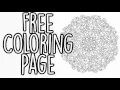 Free Coloring Page Printable