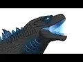 How To Draw Godzilla 2014 Roaring