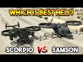 GTA 5 AVATAR HELICOPTERS SCORPIO VS SAMSON WHICH IS BEST