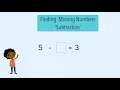 Find the Missing Number Subtraction