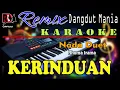 Karaoke Duet - Kerinduan (Rhoma Irama Feat. Rita Sugiarto) Remix Dangdut Mania
