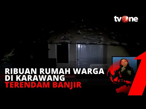 Ribuan Rumah di Karawang Terendam Banjir, Diakibatkan Curah Hujan yang Tinggi | tvOne