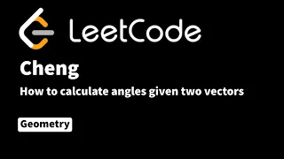 SP1 - How to calculate angles given two vectors