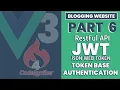 Part 6 Login API or Token Base Authentication API using JWT and CodeIgniter 4