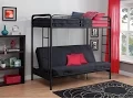 DHP Twin Over Futon Bunk Bed