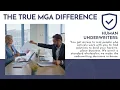 The True MGA Difference Better Coverage Higher Commissions