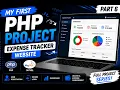 Expense Tracker Project Part 6 Dashboard Charts Recent Transactions PHP MySQL Hindi