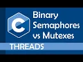 Difference between Binary Semaphores and Mutexes