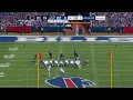 Tyler Bass second FG splits the uprights from 49 yards