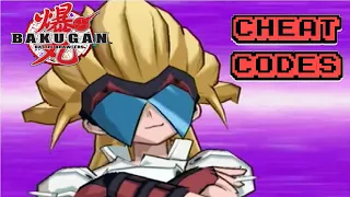 Bakugan Battle Brawlers Tutorial All Cheat Codes 