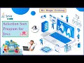 Selection Sort Program for Java Bluej platform Basic coding Pacific Knowledge