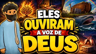 Coletânea de histórias Bíblicas para crianças: ELES OUVIRAM A VOZ DE DEUS | O Grande Livro