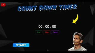Crafting a Captivating Countdown Timer HTML CSS JavaScript Tutorial timer