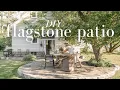 NEW PATIO REVEAL Our DIY Flagstone Patio Transformation