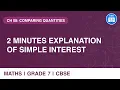 Download Lagu Understanding simple interest | Comparing Quantities | Class 7 Math's Chapter 8