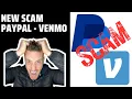 NEW Venmo paypal email fishing phishing scam don t fall for it