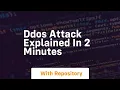 Ddos attack explained in 2 minutes