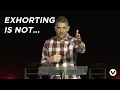 What is exhortation Bible Terms Defined Disruptive Discipleship Pastor Jeremiah Kleylein