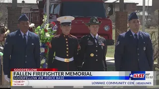 Goodfellow AFB hosts Fallen Firefighter Memorial