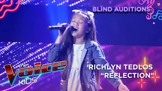 Richlyn Tedos brings an emotion-filled performance of ‘Reflection’ | The Voice Kids 2026