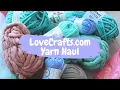 LoveCrafts Yarn Haul - Tjockt Fat and Sassy Merino Bernat Maker Big and More