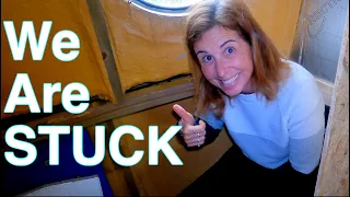 BARGE BUILD. We are STUCK. What should we do now???? Sailing Ocean Fox Ep196