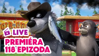 🔴 LIVE! 🔔 Premiéra 🔔 Rybina ve vzduchu 🎪🦭🐺 NOVÁ EPIZODA 💥 Máša a Medvěd 🐻👧