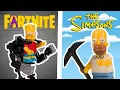 I Built The Simpsons Fortnite in LEGO!