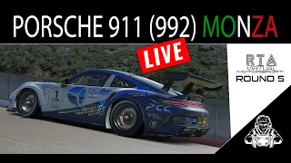 YEETing it into Turn 1 at Monza | Porsche 992 Cup | 3x Sprint races | iRacing | RTA League