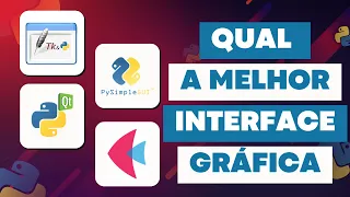 Which is the best graphical interface library for Python Tkinter PySimpleGUI PyQt or Flat