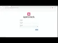 OpenStack Ussuri login to dashboard