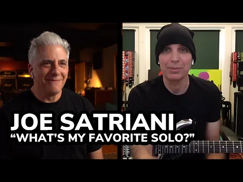 Download MP3 Joe Satriani Talks About His Favorite Guitar Solo