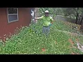 New HART 40V Battery String Trimmer Versus Hip-High Weeds Overgrown Yard Oddly Satisfying