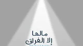 شيلة مالها الا الفراق ادا غريب ال مخلص 