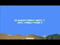 Ashe - Funeral (Lyrics)