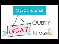 How To Update Data Using Update Query in MySQL tutorial