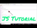 How to display a text using JavaScript in Html