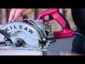 SKILSAW Worm Drive Circular Saw Tips - Set Max Depth of Cut Stability Adjustment