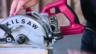 SKILSAW Worm Drive Circular Saw Tips - Set Max Depth of Cut Stability Adjustment