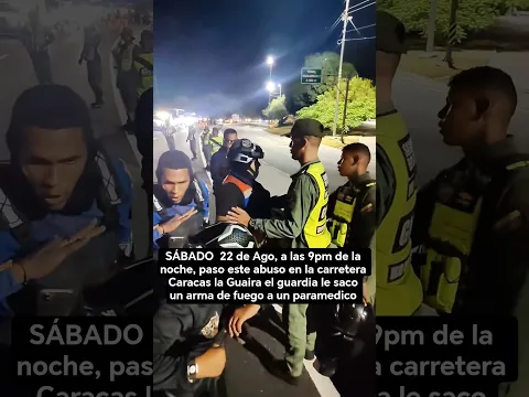 Abuso por parte de los funcionarios de la GNB