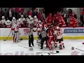 Gotta See It Chaotic bench brawl erupts between Flames and Red Wings