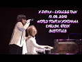X Japan - Endless Rain - World Tour Live in Yokohama (15/08/2010) [HQ] - English, Greek Subtitles