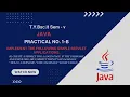 Java Practical 1-B Create a servlet for a login page Step By Step Guide