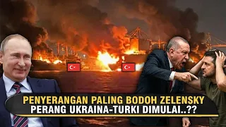 2 KAPAL TURKI JADI SASARAN DRONE UKRAINA! Erdogan Panggil Utusan Kyiv, Perang Turki-Ukraina dimulai?