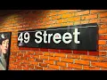 MTA BMT Broadway Line N Q R W Train Action At 49th Street 2022
