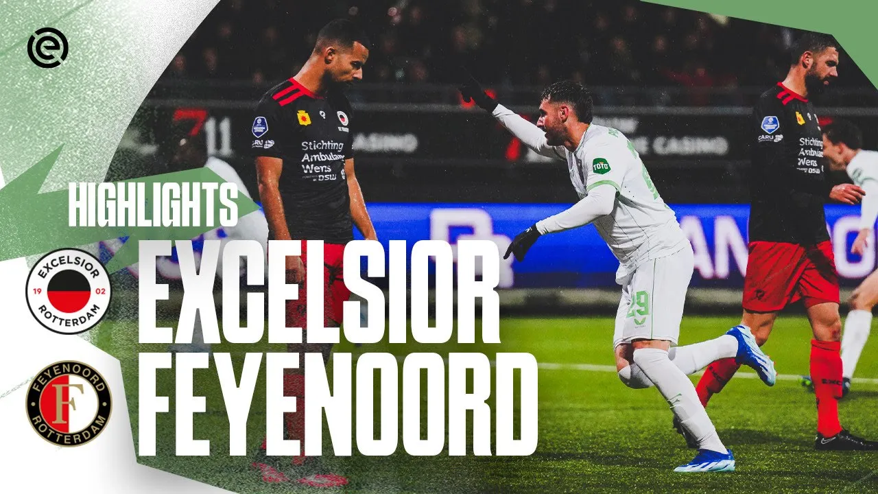 Derby in EAST ↝ points to SOUTH 💚🤍 | Highlights Excelsior ...
