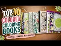My Top 10 Colored Coloring Books Adult Coloring